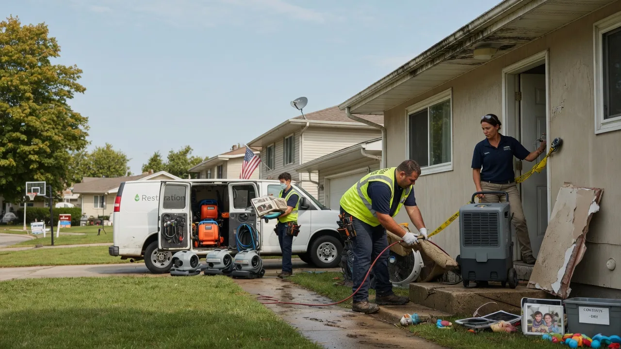 Water Damage Restoration in East Lansing, MI near me